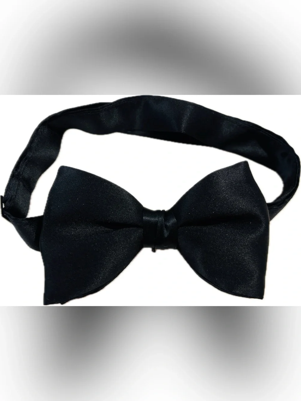 Gingiss Formalwear Black Kids Silk Bow Tie